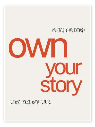 Own Your Story de Typobox Editors Choice