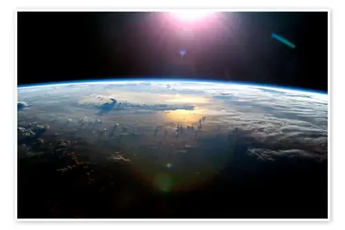 Pacific Ocean from space de NASA Science Photo Library