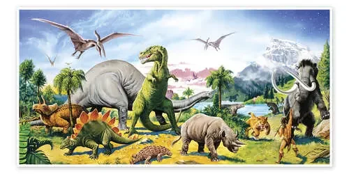 País de dinosaurios de Paul Simmons MGL Licensing