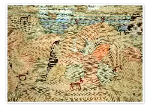 Paisaje con burros de Paul Klee akg-images