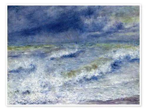 Paisaje costero de Pierre-Auguste Renoir Master Collection