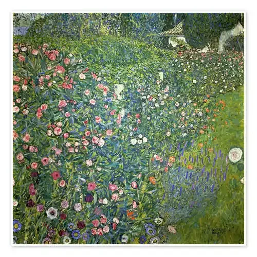 Paisaje de jardín italiano de Gustav Klimt akg-images