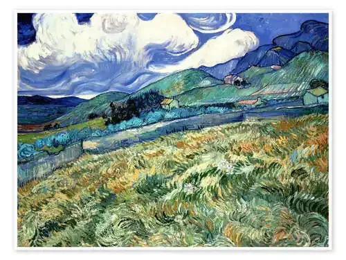 Paisaje detrás del hospital de San Pablo de Vincent van Gogh Master Collection