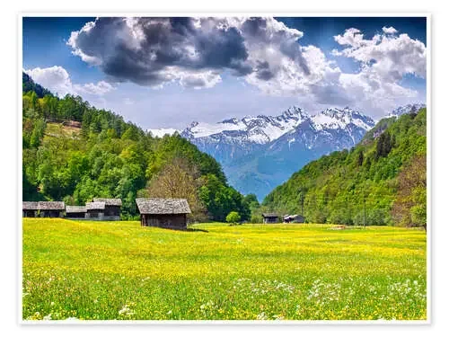 Paisaje idílico en la montaña Editors Choice