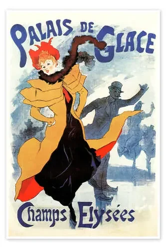 Palacio de hielo – Campos Elíseos 2 (francés) de Jules Chéret Master Collection