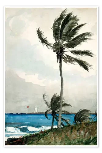 Palmeras, Nassau de Winslow Homer Master Collection