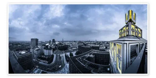 Panorama urbano de Dortmund de Michael Haußmann