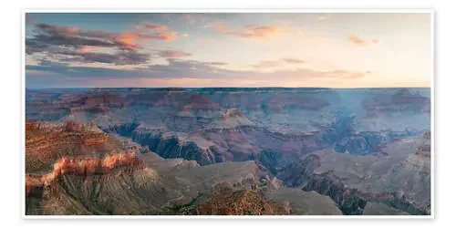 Panoramic sunrise of Grand Canyon, Arizona, USA de Matteo Colombo