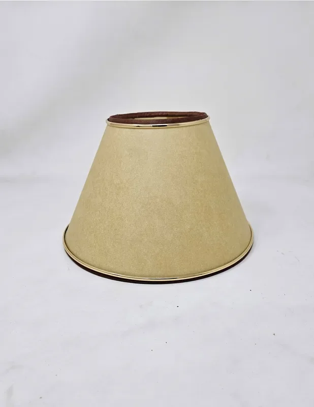 Pantalla Pergamino Filo Oro para E-14
