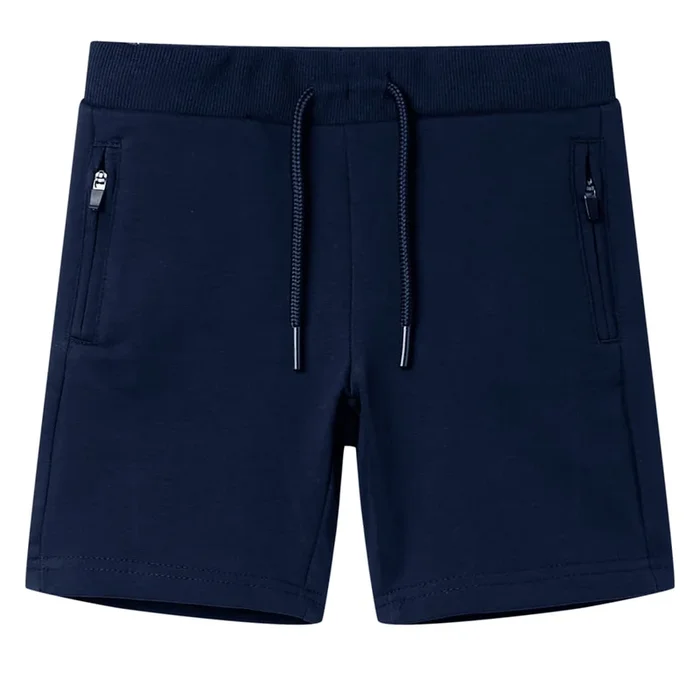Pantalón corto de niños azul marino 140