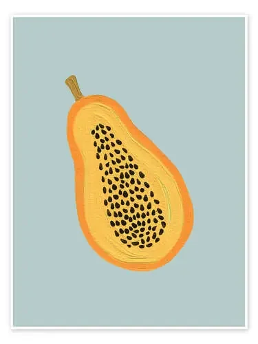 Papaya Portrait de Emanuela Carratoni
