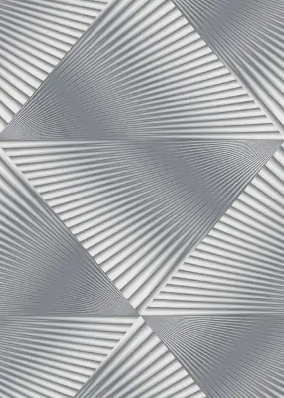 papel pintado motivo gráfico 3D gris de Erismann – 662606