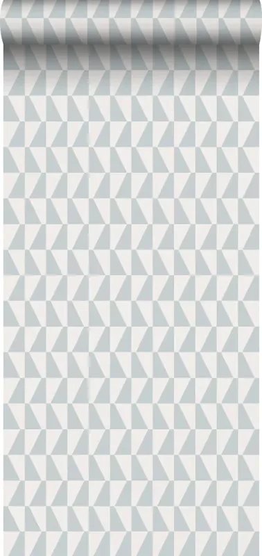 papel pintado motivo gráfico azul claro de Borastapeter – 660710