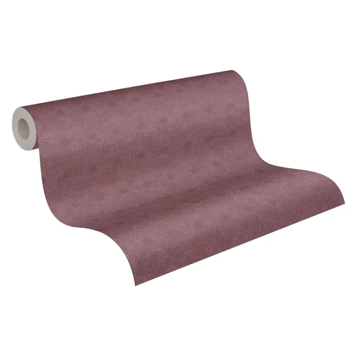 papel pintado motivo gráfico morado berenjena de A.S. Création – AS-380293