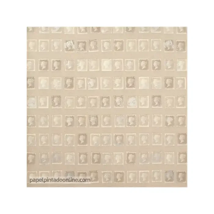 Papel pintado NAVIGATOR PENNY POST BUFF