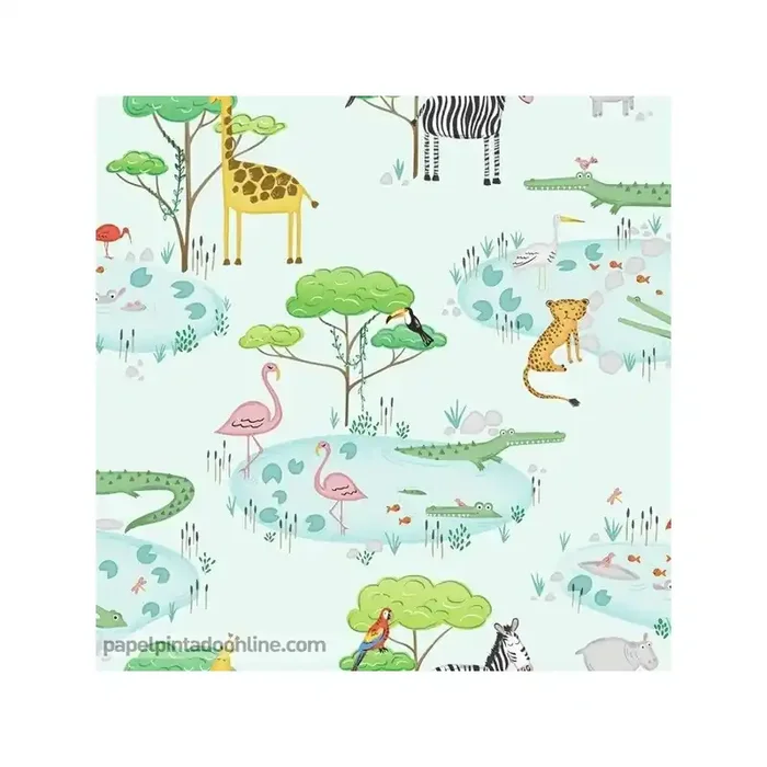 Papel pintado OVER THE RAINBOW 90932