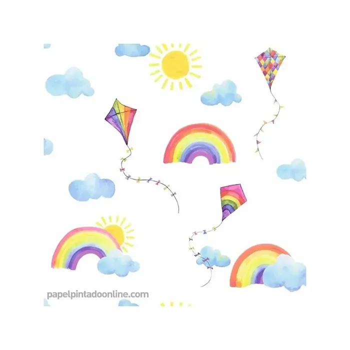 Papel pintado OVER THE RAINBOW 91020