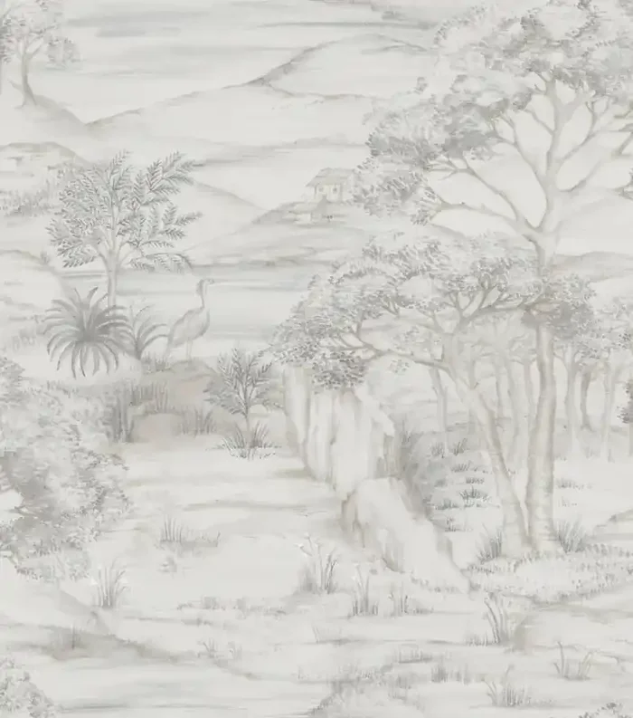 papel pintado paisaje gris de Sanders & Sanders – 640742