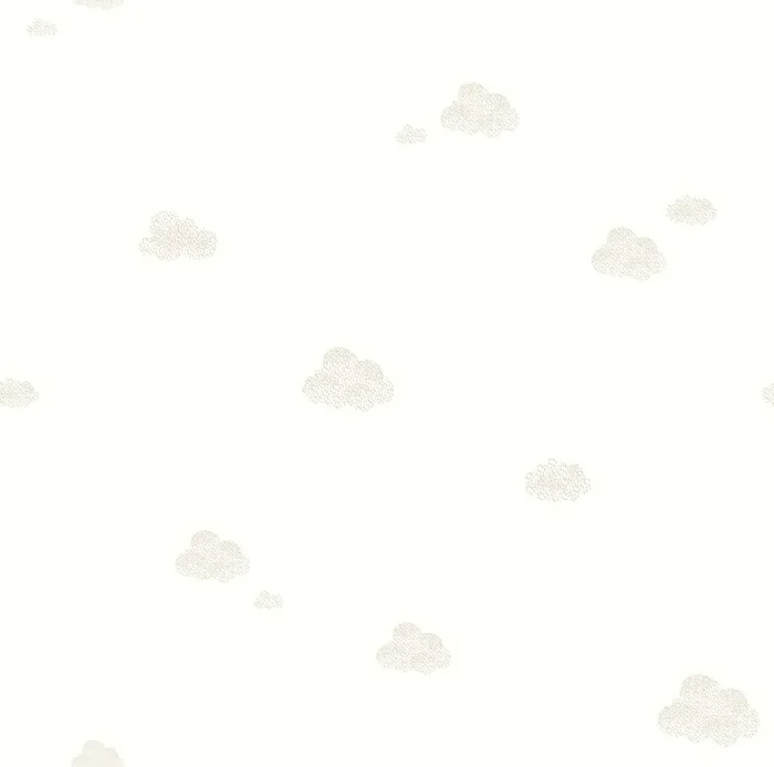 papel pintado pequeñas nubes beige de Sanders & Sanders – 640302