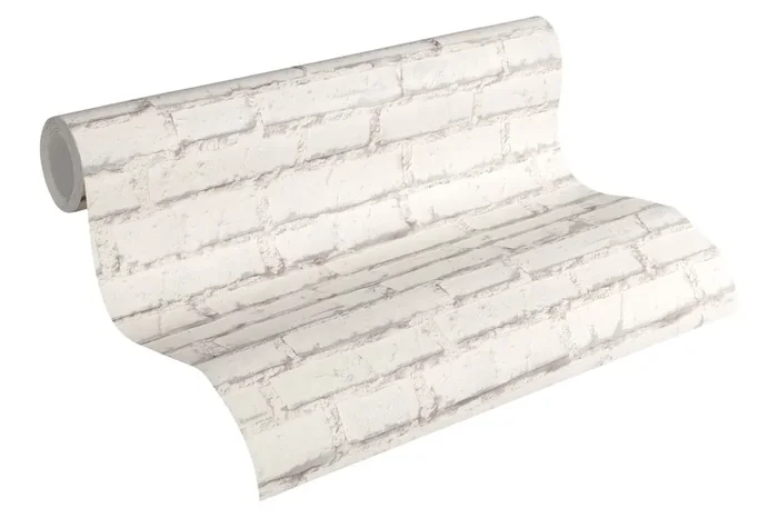 papel pintado piedra blanco y gris de A.S. Création – AS-319431