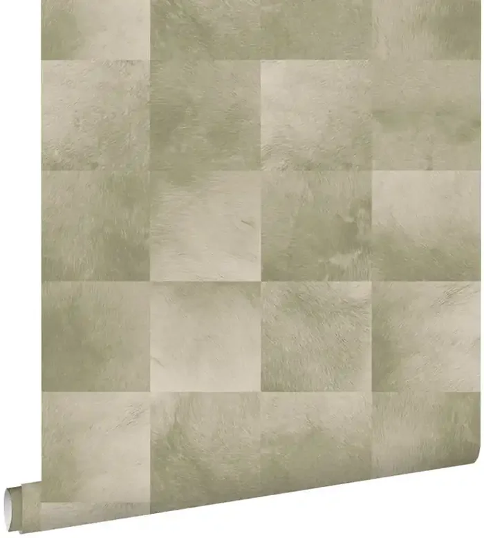 papel pintado piel de animal beige cálido de ESTAhome – 139181