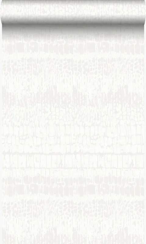 papel pintado piel de animal blanco de Origin Wallcoverings – 346648