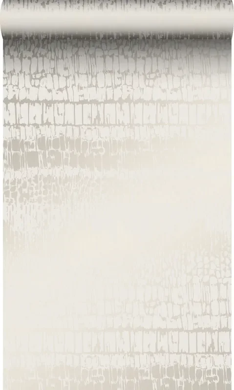 papel pintado piel de animal blanquecino de Origin Wallcoverings – 346649