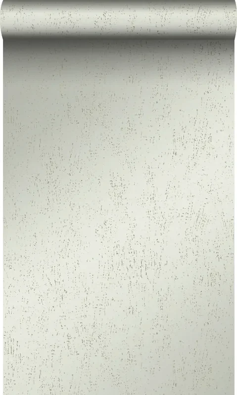 papel pintado placa de metal corroída desgastada, alterada y resistida menta verde claro de Origin Wallcoverings – 347611