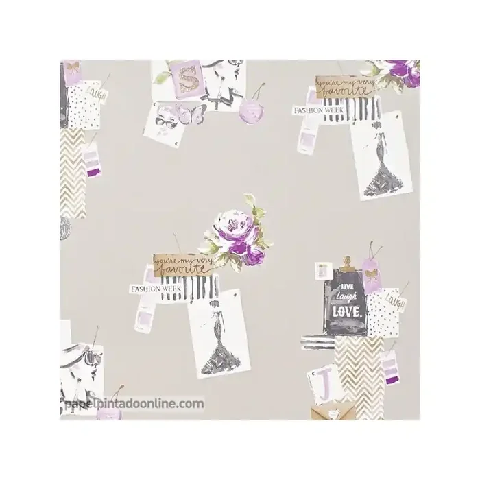 Papel pintado PRETTY LILI PRLI_6915_50_06