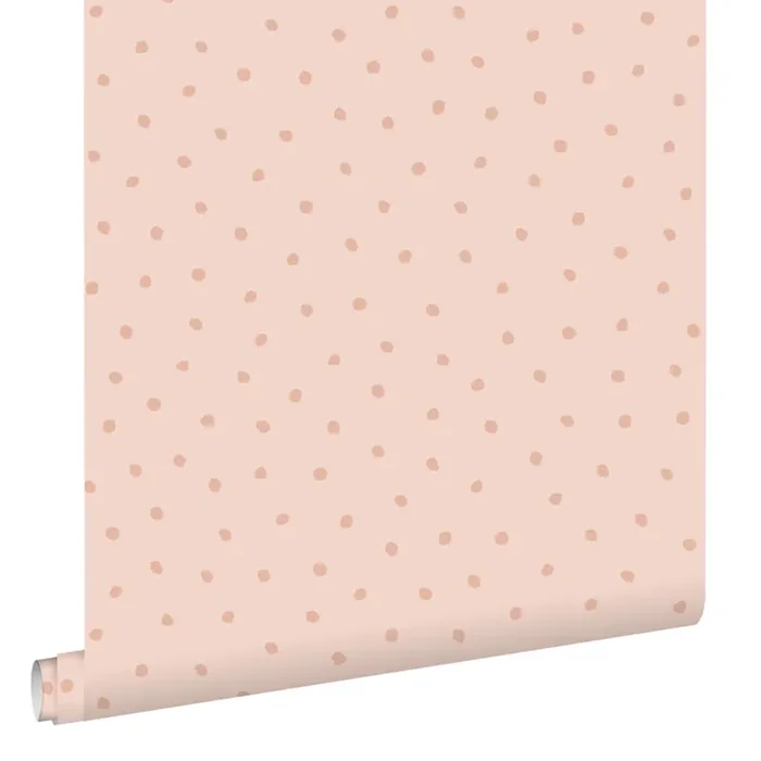 papel pintado puntos rosa de ESTAhome – 139723