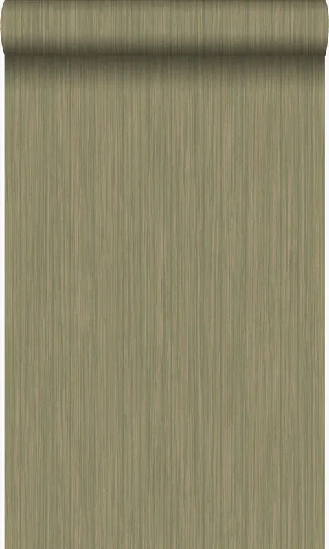 papel pintado raya fina oro brillante claro de Origin Wallcoverings – 346619