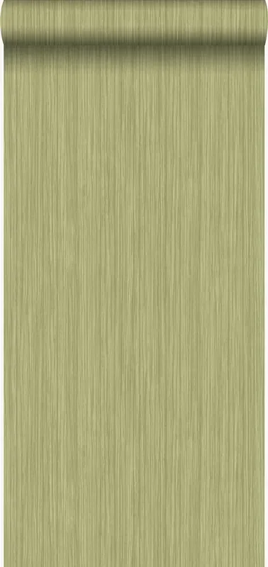 papel pintado raya fina verde de Origin Wallcoverings – 346618
