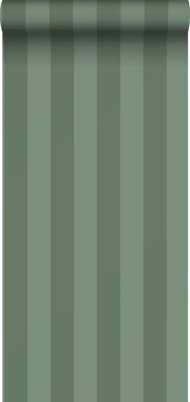 papel pintado rayado verde de Sanders & Sanders – 935391