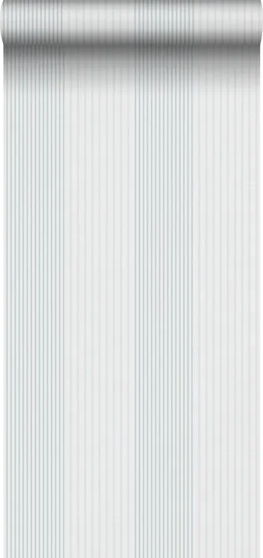 papel pintado rayas azul agrisado de Sanders & Sanders – 640674