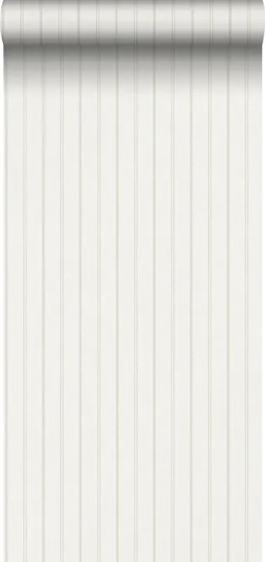papel pintado rayas blanco y beige de Borastapeter – 661051