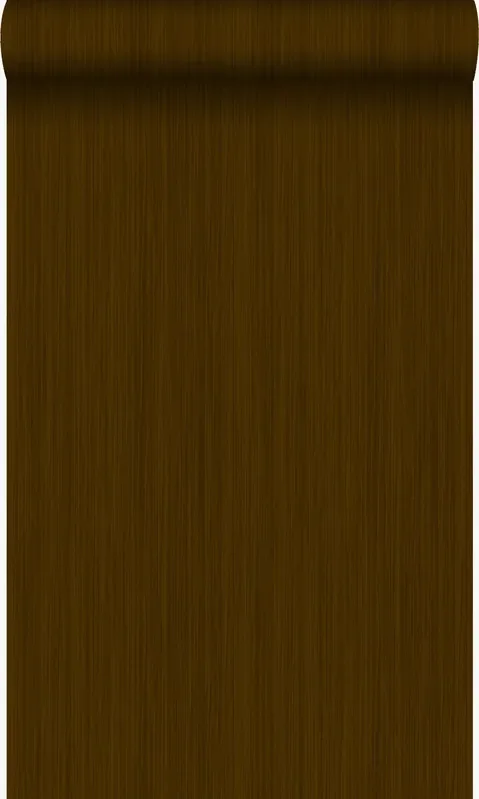 papel pintado rayas finas marrón oscuro de Origin Wallcoverings – 345404