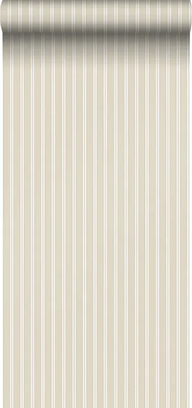 papel pintado rayas marrón claro de Borastapeter – 662677