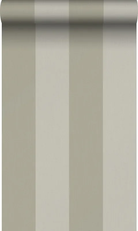 papel pintado rayas marrón claro de Origin Wallcoverings – 347014