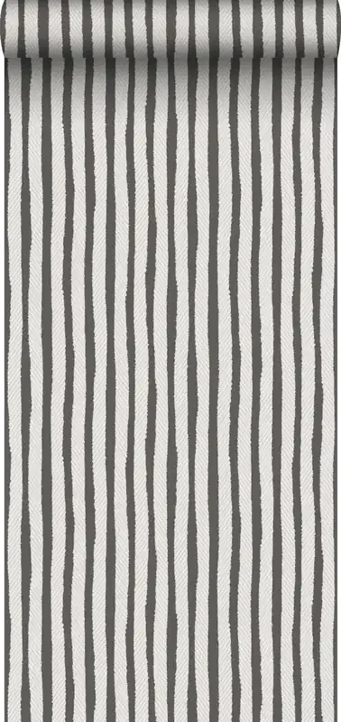 papel pintado rayas negro y blanco de Sanders & Sanders – 640546