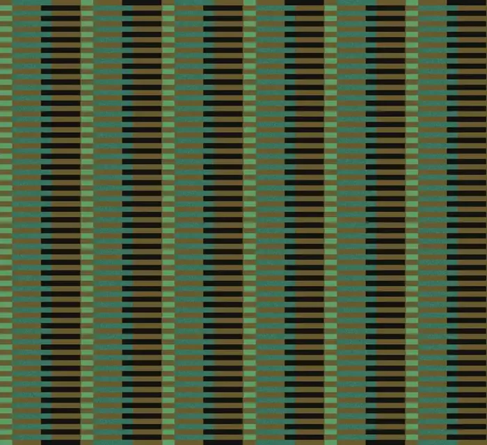 papel pintado rayas verde de Masureel – 630527