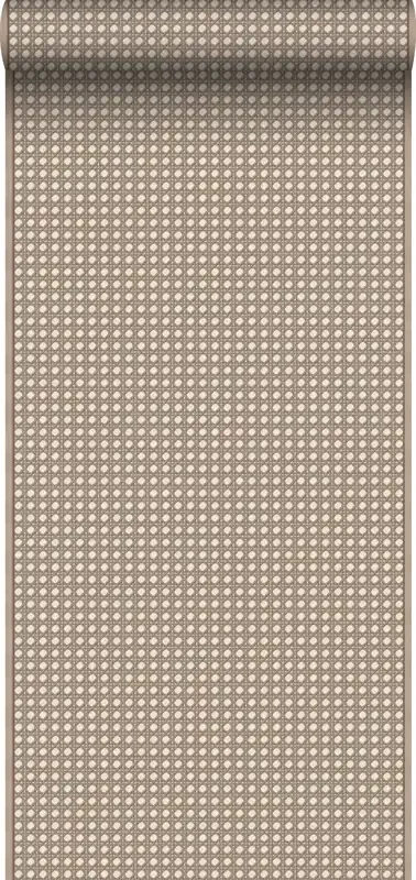 papel pintado rombo marrón de Sanders & Sanders – 640515