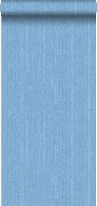 papel pintado textura denim azul de ESTAhome – 148605
