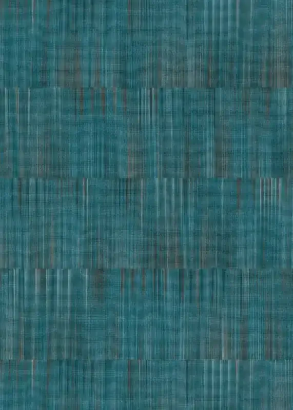 papel pintado zigzag chevrons turquesa de Erismann – 661650