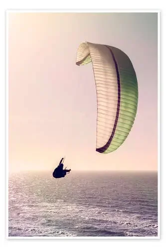 Paragliding over the ocean de Felix Pergande