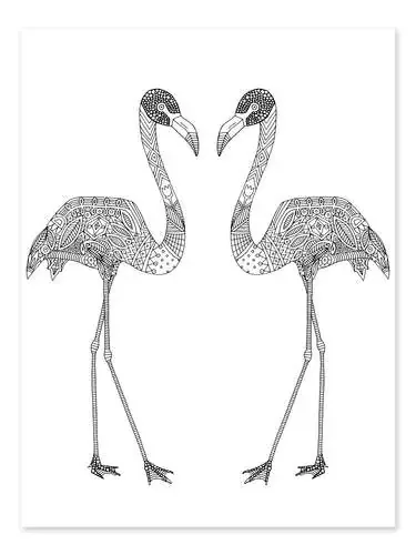 Pareja de flamencos de Sharon Turner MGL Licensing