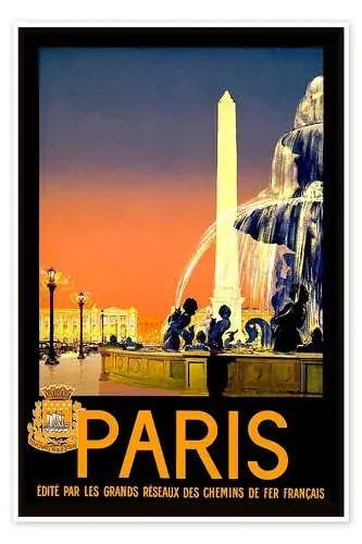 Paris de Vintage Travel Collection
