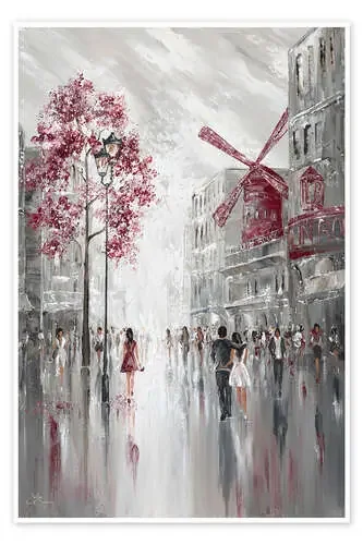 Paris Streetscape de Isabella Karolewicz
