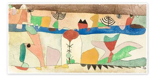 Park landscape de Paul Klee Bridgeman Images