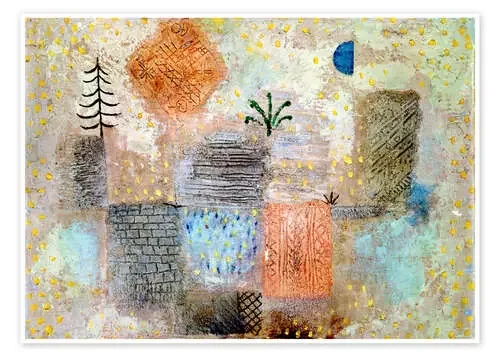 Parque con media luna de Paul Klee ARTOTHEK