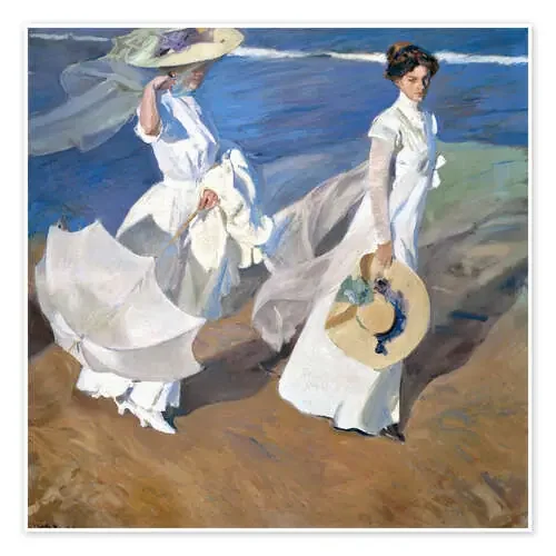 Paseo a orillas del mar, 1909 de Joaquín Sorolla y Bastida Master Collection